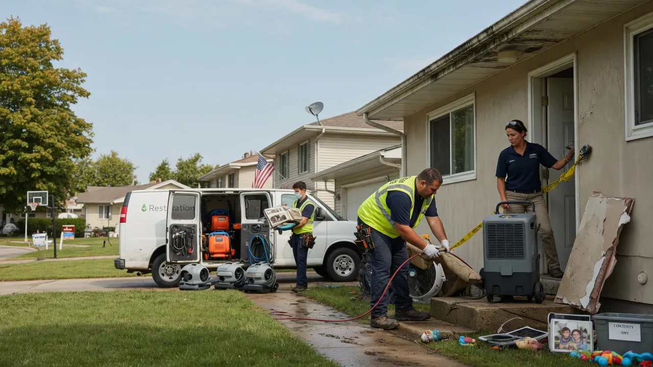 Water Damage Restoration in Reno, PA near me
